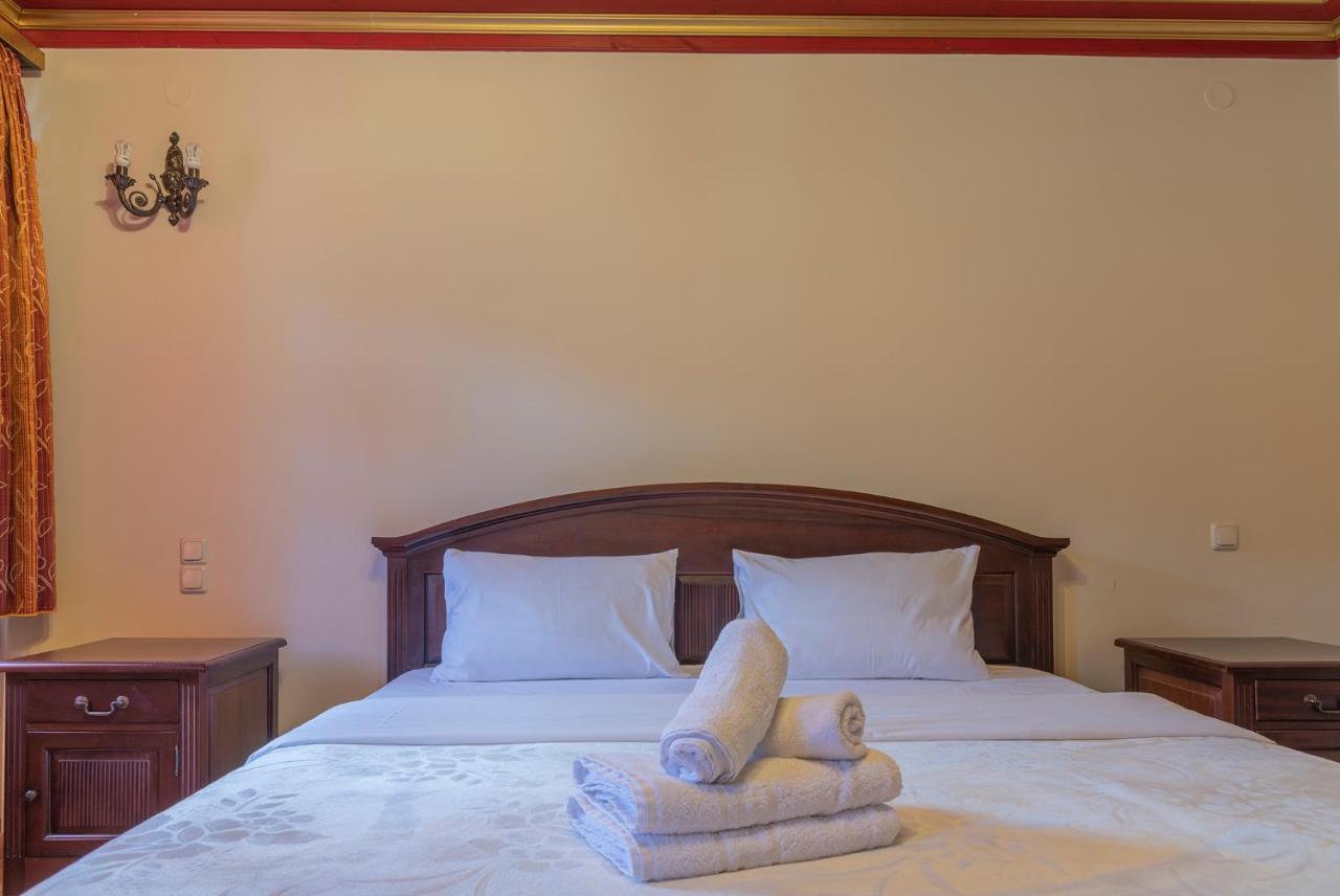 Aggelon Katafygio Hotel Aszprángeli Kültér fotó