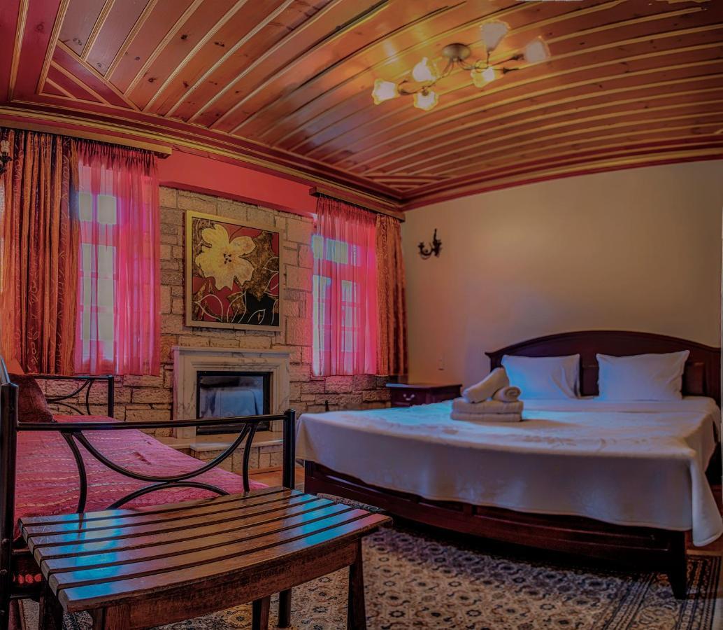 Aggelon Katafygio Hotel Aszprángeli Kültér fotó