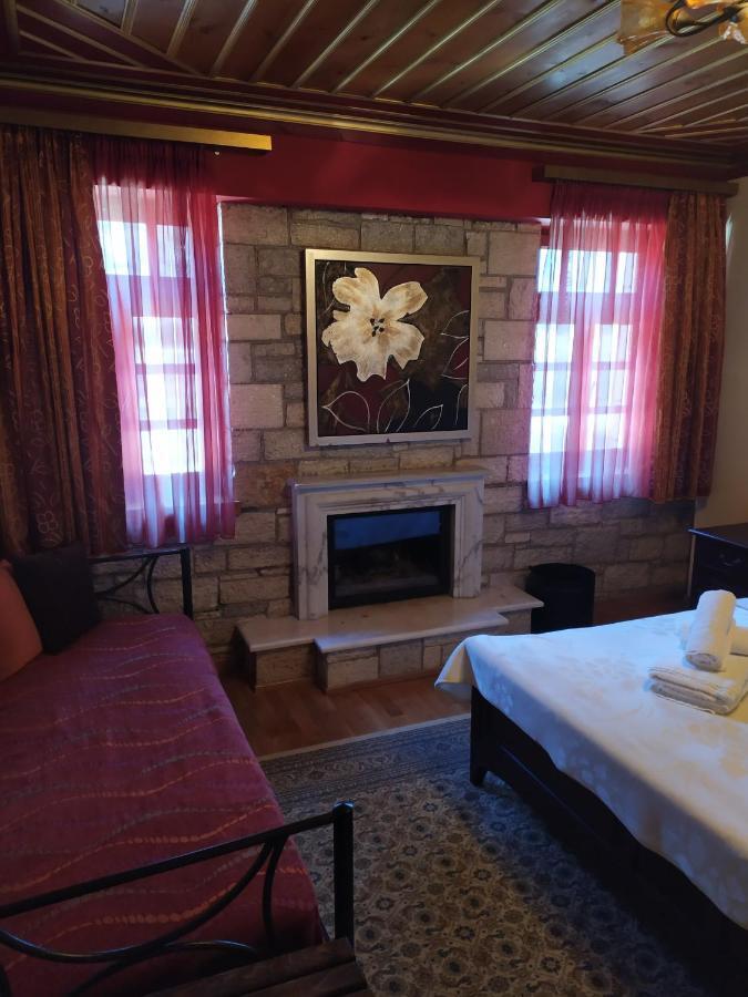 Aggelon Katafygio Hotel Aszprángeli Kültér fotó
