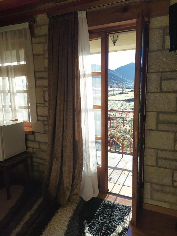 Aggelon Katafygio Hotel Aszprángeli Kültér fotó