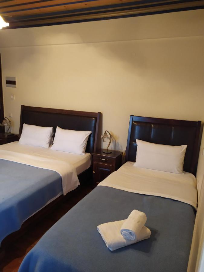 Aggelon Katafygio Hotel Aszprángeli Kültér fotó